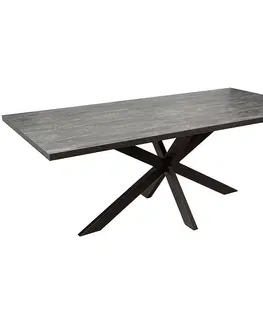 Jedálenské stoly Stôl St-40 160x90 betón tmavý