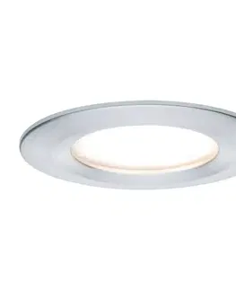 Zapustené svietidlá Paulmann Paulmann LED spot Nova Coin okrúhly, stmievateľný, hliník