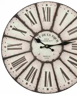 Hodiny Nástenné hodiny Clayre &amp; EEF, 6KL0237, 38cm