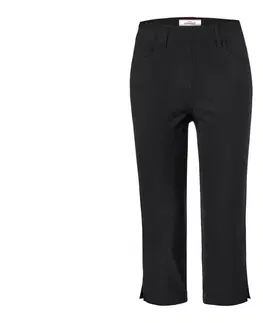 Pants Bengalínové nohavice s trojštvrťovou dĺžkou, čierne