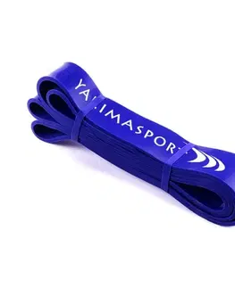 Gumy na cvičenie YAKIMASPORT Posilňovacia guma Power Band Loop 25 – 38 kg Blue
