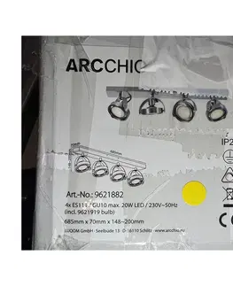 Svietidlá Arcchio Arcchio - LED Bodové svietidlo MUNIN 4xGU10/ES111/11,5W/230V 