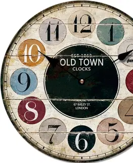 Hodiny Nástenné hodiny Fal6296 Old Town, 30cm