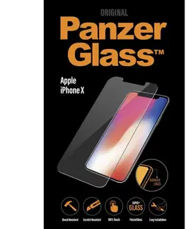 Tvrdené sklá pre mobilné telefóny Ochranné temperované sklo PanzerGlass pre Apple iPhone X/Xs 2622