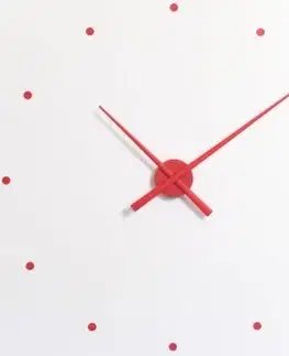 Hodiny NOMON OJ Designové nástenné hodiny červené 50cm