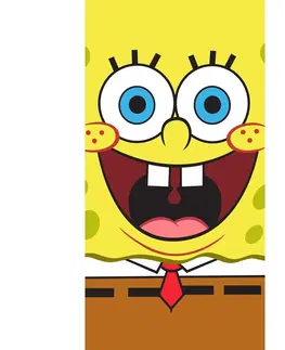 Uteráky Detská osuška Sponge Bob Face