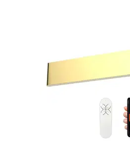 Svietidlá  Neo  Neo 07129L - LED Stmievateľné nástenné svietidlo LISTON LED/8W/230V zlatá+DO 