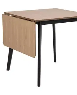 Stoly do jedálne Sklápací jedálenský stôl Roxby 80-120x80 Cm