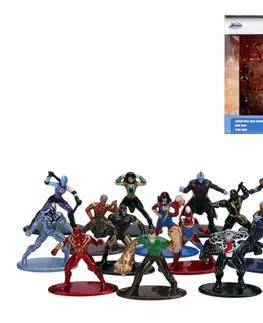 Hračky - akčné figúrky JADA - Marvel Kovové zberateľské nanofigúrky 20 ks, wave 3