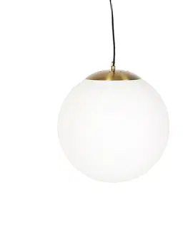 Zavesne lampy Škandinávska závesná lampa opálové sklo 40 cm - Ball 40