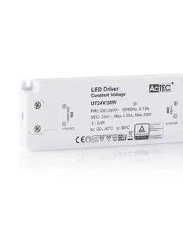 Napájacie zdroje s konštantným napätím AcTEC AcTEC Slim LED budič CV 24V, 30W