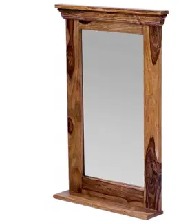 Zrkadlá Zrkadlo Jali 60x90x2,5 z indického masívu palisander