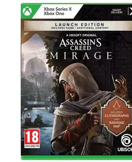 Hry na Xbox One Assassin’s Creed: Mirage (Steelbook Launch Edition) XBOX Series X