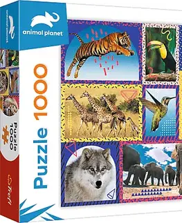 Hračky puzzle TREFL - Puzzle 1000 - Divoká príroda