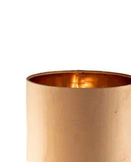 Stolove lampy Moderne tafellamp geel met goud - Rosalina