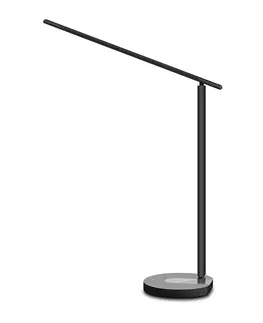 Žiarovky Tellur Smart Light WiFi stolná lampa s nabíjačkou, čierna - OPENBOX (Rozbalený tovar s plnou zárukou)
