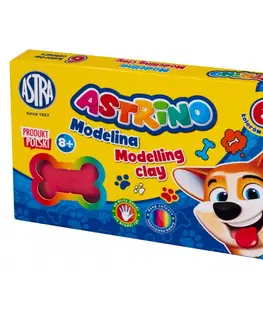 Hračky ASTRA - ASTRINO Modelovacia hmota do rúry MODELINA 6ks, 304221001