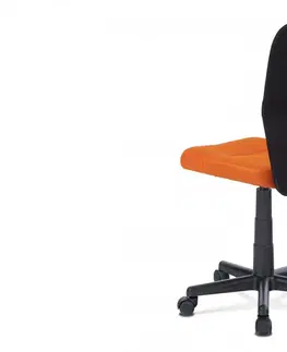 Detské stoličky a kreslá Detská kancelárska stolička KA-2325 Autronic Oranžová
