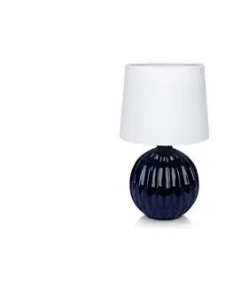 Lampy Markslöjd Markslöjd 106886 - Stolná lampa MELANIE 1xE14/40W/230V biela/modrá 