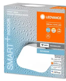 SmartHome stropné svietidlá LEDVANCE SMART+ LEDVANCE SMART+ WiFi Orbis Wall Aqua IP44 20x20 cm