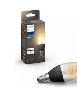 LED osvetlenie Philips LED Stmievateľná žiarovka Philips Hue WHITE FILAMENT E14/4,5W/230V 2100K 