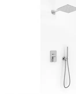 Kúpeľňové batérie KOHLMAN KOHLMAN  - sprchový set s 35 cm dažďovou sprchou a ručnou sprchou QW210SQ35