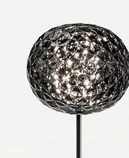 Stojacie lampy Kartell Kartell Planet stojaca LED lampa 160cm dymová sivá