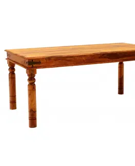 Jedálenské stoly Jedálenský stôl Jali 200x90 z indického masívu palisander