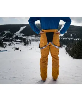 Lyžiarske nohavice Pánske lyžiarske nohavice Husky Gilep M modrá L