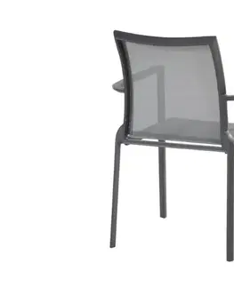 Stoličky Melbourne jedálenská stolička antracitová