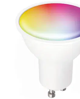 Žiarovky  LED RGB Inteligentná stmievateľná žiarovka GU10/5W/230V 2700-6500K Wi-Fi Tuya 