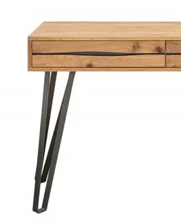 Konferenčné stolíky LuxD Dizajnová konzola Fringe, 120 cm, divý dub