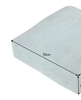 Dekorácie LuxD Dizajnový podlahový vankúš Rowan 70 cm tyrkysový