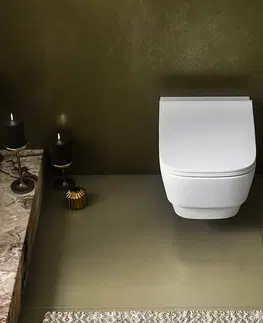 Záchody SAPHO - BELLO závesná WC misa, Rimless, 35,5x53cm, biela 100214