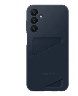Puzdrá na mobilné telefóny Zadný kryt Card Slot Cover pre Samsung Galaxy A25 5G, modro-čierna EF-OA256TBEGWW