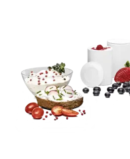 Kuchynské spotrebiče Rommelsbacher JB 4 sada 4 pohárov k jogurtovaču