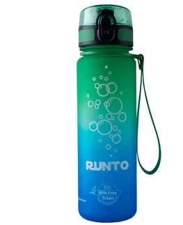Fľaše na pitie Runto Space 500 ml - modro-zelená