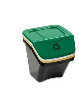 Odpadkové koše Kôš na triedený odpad Ecobin 30 l, 3 ks