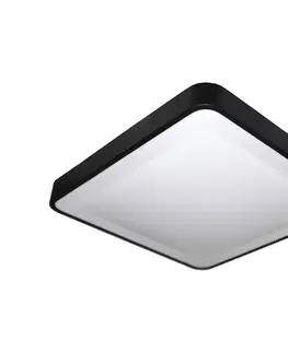 Svietidlá  LED Stropné svietidlo so senzorom WILTON LED/24W/230V čierna 