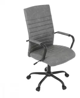 Kancelárske stoličky Kancelárska stolička KA-V306 Autronic Hnedá