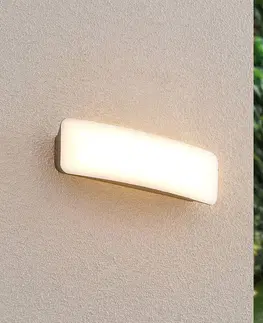 Vonkajšie nástenné svietidlá Lucande Lucande Lolke vonkajšie nástenné LED svietidlo