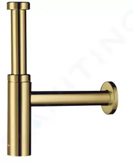 Kúpeľňa HANSGROHE - Sifony Designový sifón Flowstar S, leštený vzhľad zlata 52105990