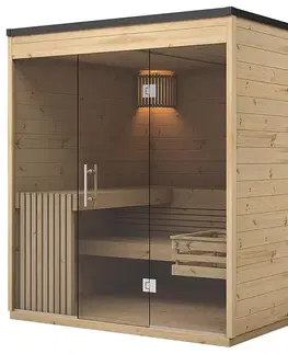 Sauny Vonkajšia sauna s presklením