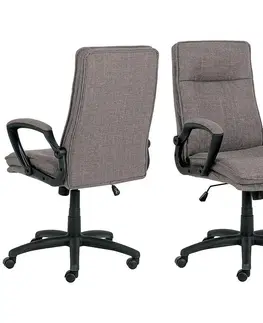 Plastové stoličky Kancelárske kreslo grey-brown