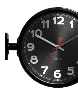 Hodiny Dizajnové nástenné hodiny 5503BK Karlsson 31cm