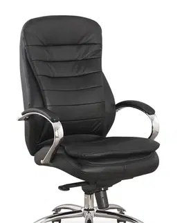 Kancelárske stoličky Kancelárske kreslo K-154, čierne
