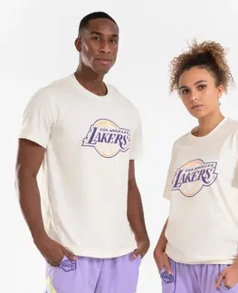 basketbal Basketbalové tričko TS 900 NBA Lakers muži/ženy biele