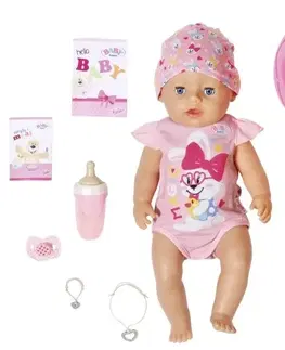 Hračky bábiky ZAPF CREATION - BABY born s čarovným cumlíkom, dievčatko, 43 cm