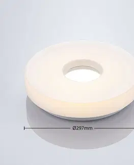 Stropné svietidlá Lindby Lindby Florentina stropné LED, kruh, 29,7 cm