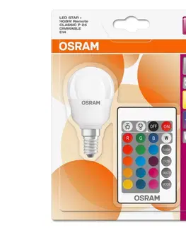 LED osvetlenie Osram LED RGB Stmievateľná žiarovka RETROFIT E14/4,5W/230V 2700K + DO - Osram 